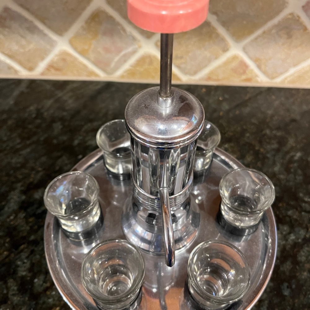 Art Deco Liquor Dispenser